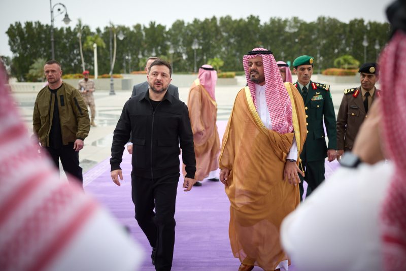 Zelensky visits Saudi Arabia after offering Ukraine’s drone expertise