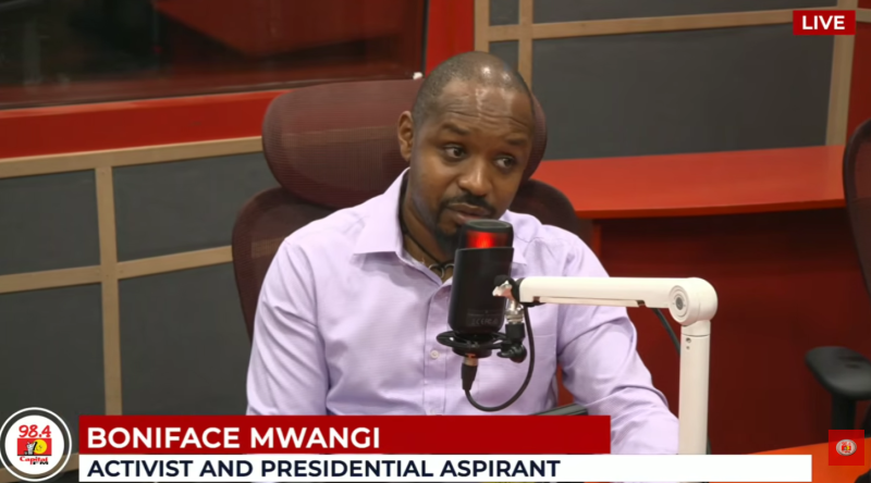 Boniface Mwangi proposes public hangings for corrupt officials in push for people-centred leadership