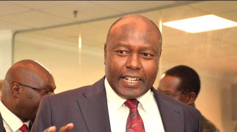 Francis Meja sworn in as Public Service Commission Chairperson
