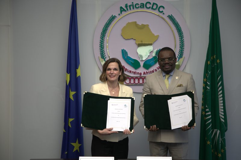 Africa, Europe CDCs sign MoU to strengthen health security cooperation