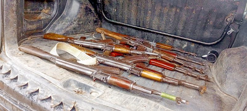 12 rifles surrendered in West Pokot amid disarmament push