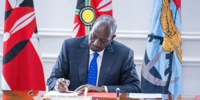 Ruto signs National Infrastructure Fund law at breakfast meeting graced by investors