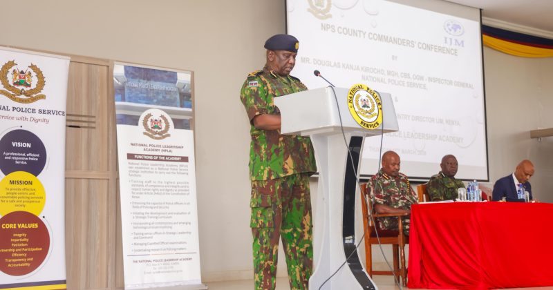 Kanja reports 8.4pc decline in crime since 2023 citing official data