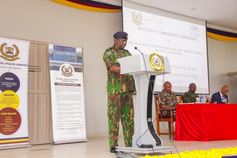 Kanja reports 8.4pc decline in crime since 2023 citing official data