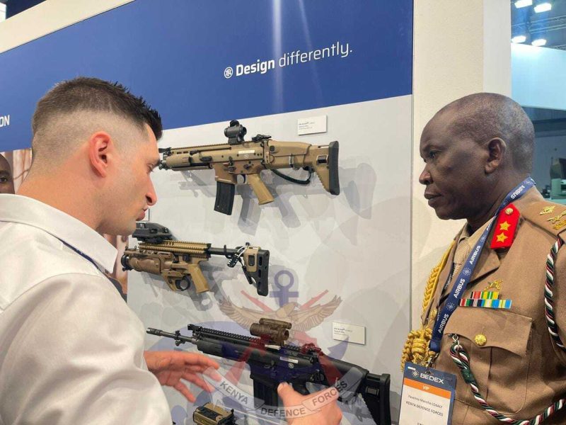 KDF Seeks Deeper European Defence Ties at Inaugural Brussels Expo