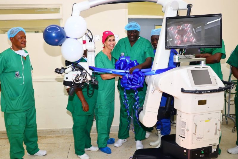 KNH receives Sh50mn operating microscope to boost reconstructive surgery