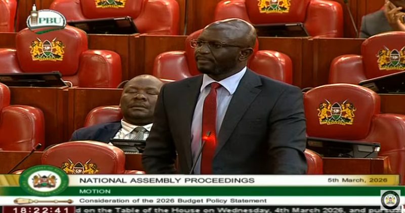Sleepy Kibra MP Orero dozes off during budget debate