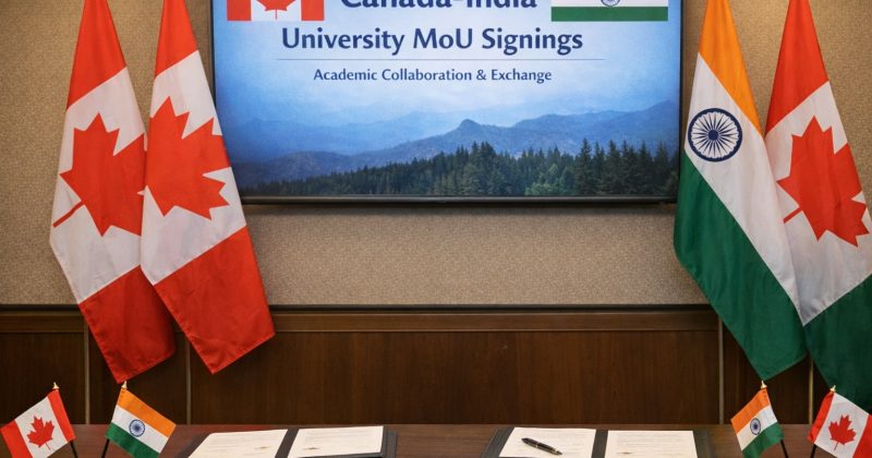 Canada, India Universities Sign Multiple MoUs to Boost Research, Student Mobility