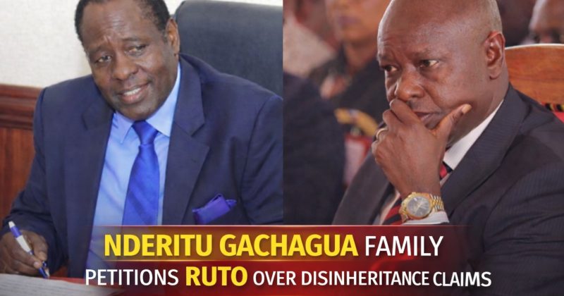 President Ruto Acknowledges Gachagua Family Petition, Pledges Support in Inheritance Dispute