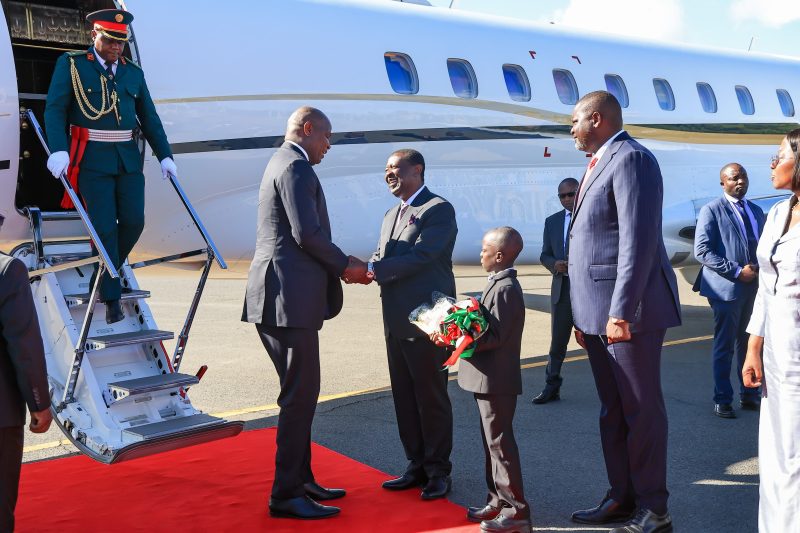 Mozambique President Chapo in Kenya for Three-Day Working Visit