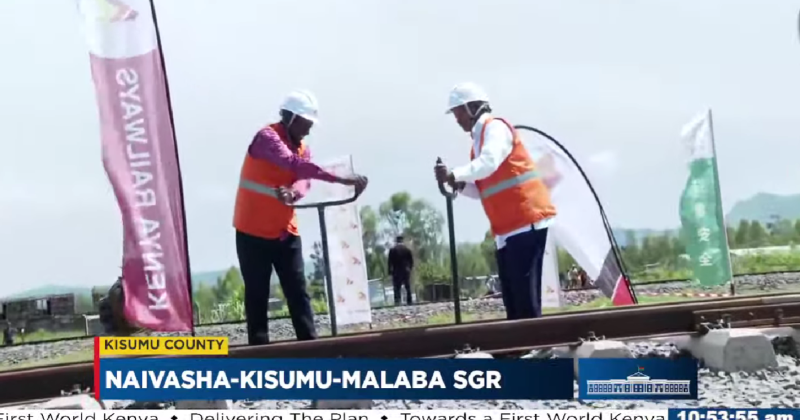 Ruto, Museveni launch Kisumu–Malaba SGR construction, boosting Kenya-Uganda trade links