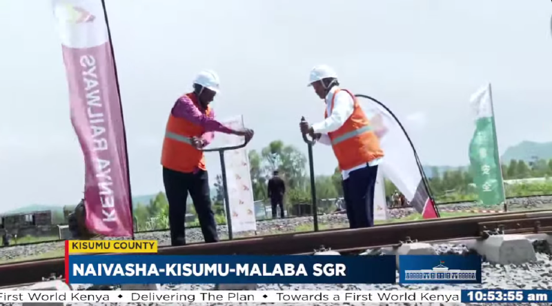 Ruto, Museveni launch Kisumu–Malaba SGR construction, boosting Kenya-Uganda trade links
