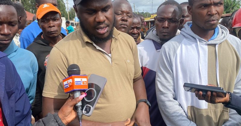 Bonchari Residents Protest Road Damage During KeRRA Maintenance Works