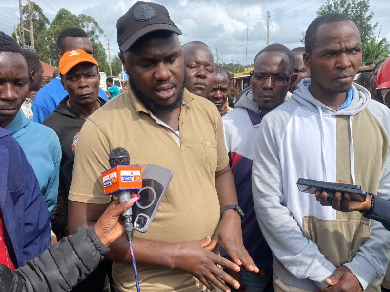 Bonchari Residents Protest Road Damage During KeRRA Maintenance Works