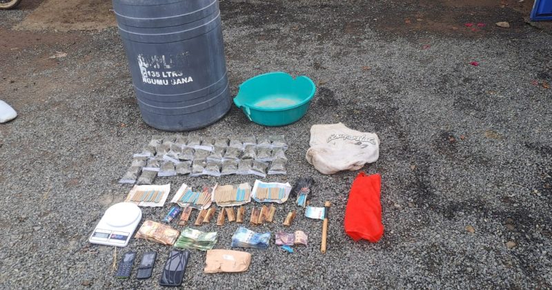 NACADA Arrests Two in Kamulu Drug Bust, Seizes Bhang and Cash