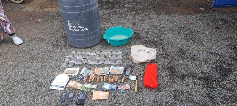 NACADA Arrests Two in Kamulu Drug Bust, Seizes Bhang and Cash