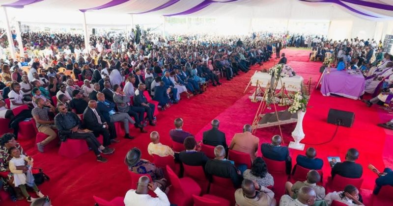 Former Kirinyaga Senator Karaba Laid to Rest in Ceremony Attended by Opposition Leaders, Uhuru
