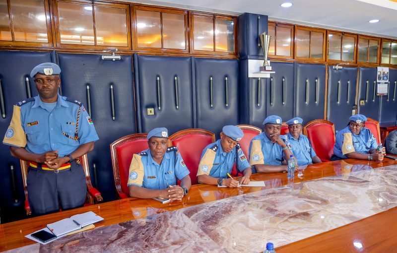 Kenya police officers return from 18-month UN peacekeeping mission in South Sudan