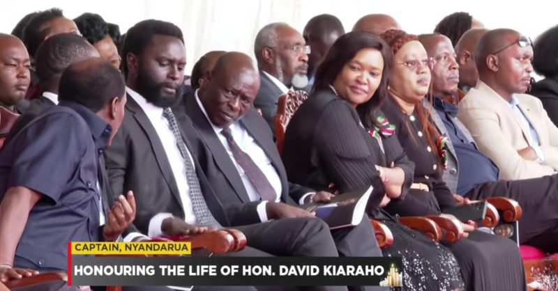Drama at Kiaraho memorial as Methu’s speech cut short after fierce rebuke on Ruto