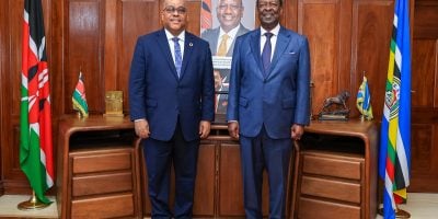 Mudavadi Receives Credentials of New UN Resident Coordinator Garry Conille