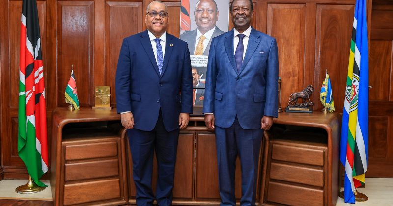 Mudavadi Receives Credentials of New UN Resident Coordinator Garry Conille