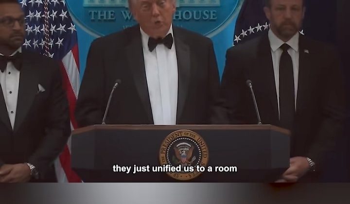 Trump confirms shooter at White House Correspondents’ Dinner in custody