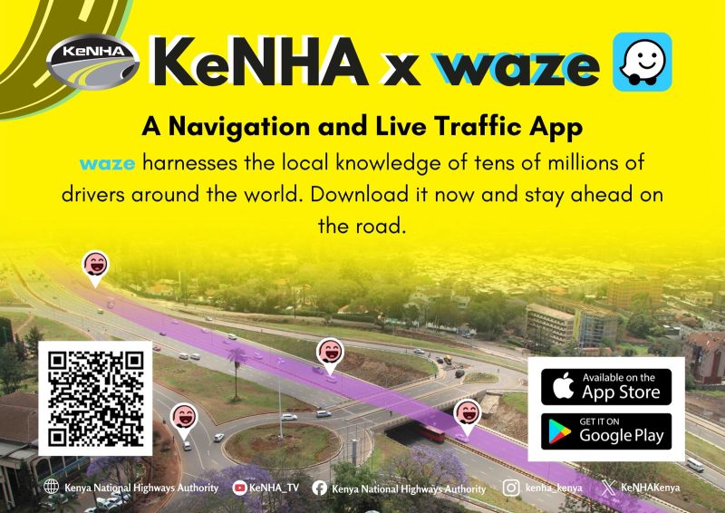 KeNHA Partners with Waze to Transform Road Navigation for Kenyan Motorists