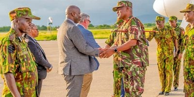Masengeli visits Kenyan police officers in Haiti as drawdown enters final phase