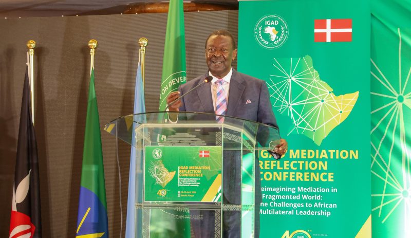 Mudavadi Calls for End to “Commercialization of Peace” in Africa, Urges New Mediation Approaches