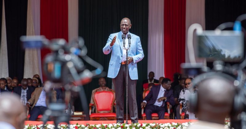 Ruto Urges National Unity in Fight Against Rising Youth Drug and Alcohol Crisis
