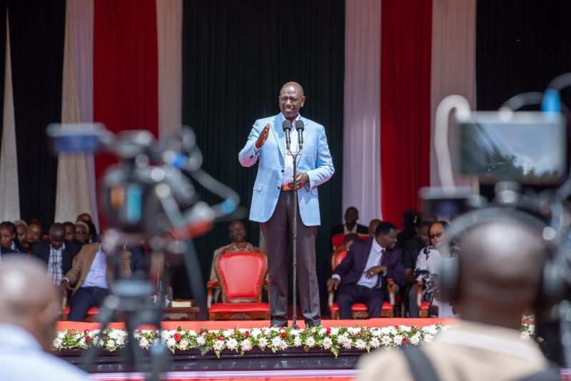 Ruto Urges National Unity in Fight Against Rising Youth Drug and Alcohol Crisis