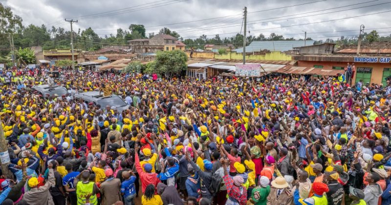 President Ruto Inspects Ciumbu Modern Market Project in Murang’a as 600 Markets Take Shape Nationwide