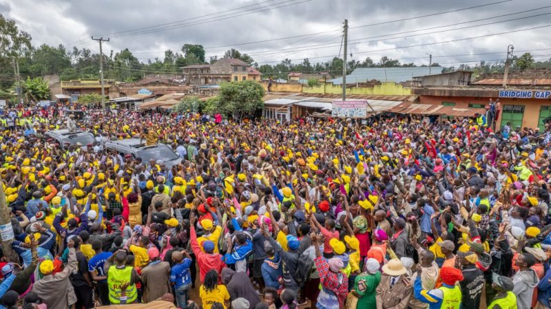 President Ruto Inspects Ciumbu Modern Market Project in Murang’a as 600 Markets Take Shape Nationwide