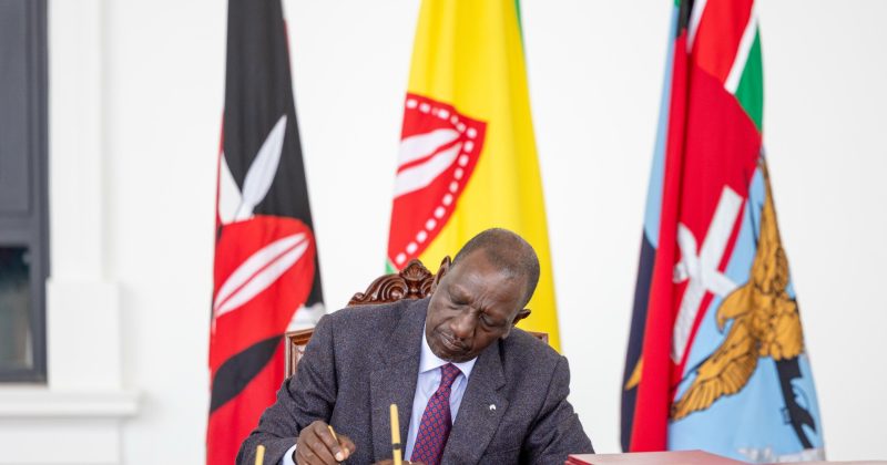 President Ruto Signs Tax Relief Law Reducing Fuel VAT by Half for Three Months