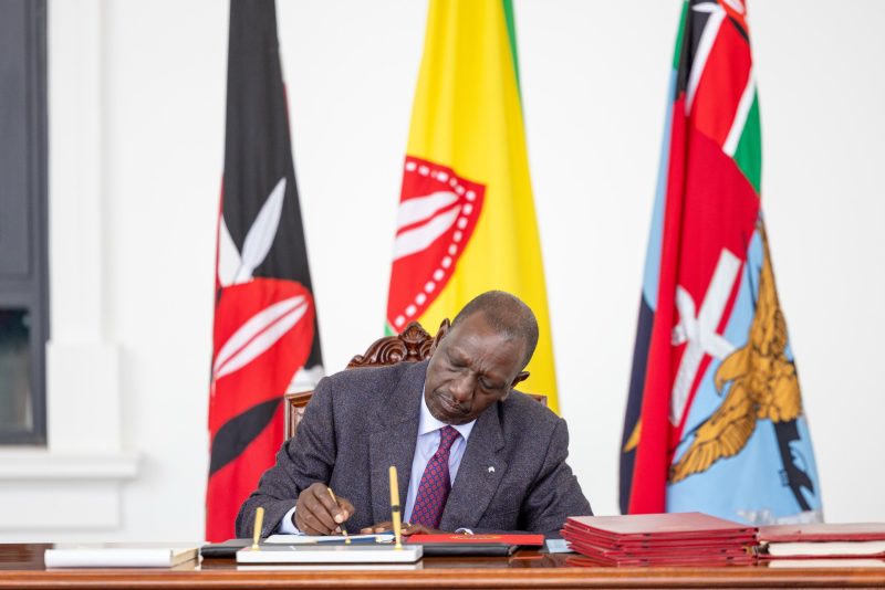 President Ruto Signs Tax Relief Law Reducing Fuel VAT by Half for Three Months