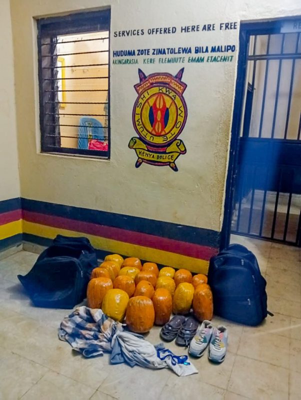 Suspect Escapes as Police Seize Narcotics in Malaba Operation