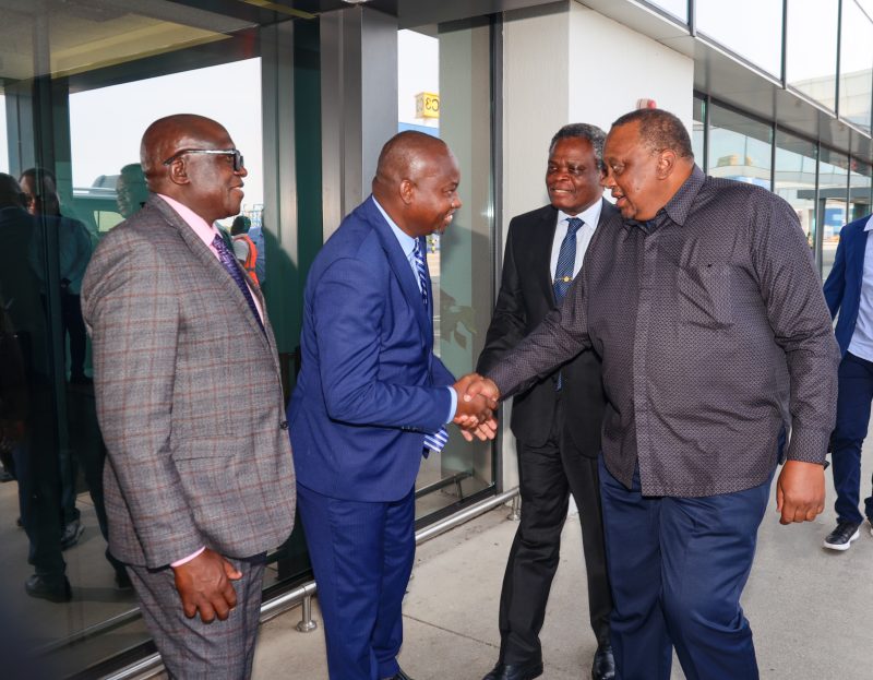 Uhuru in Ghana for High-Level Tana Forum on African Security