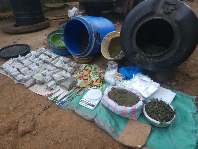 NACADA Nets Sh1mn Cannabis in Kitui Raid, Suspected Trafficker Arrested