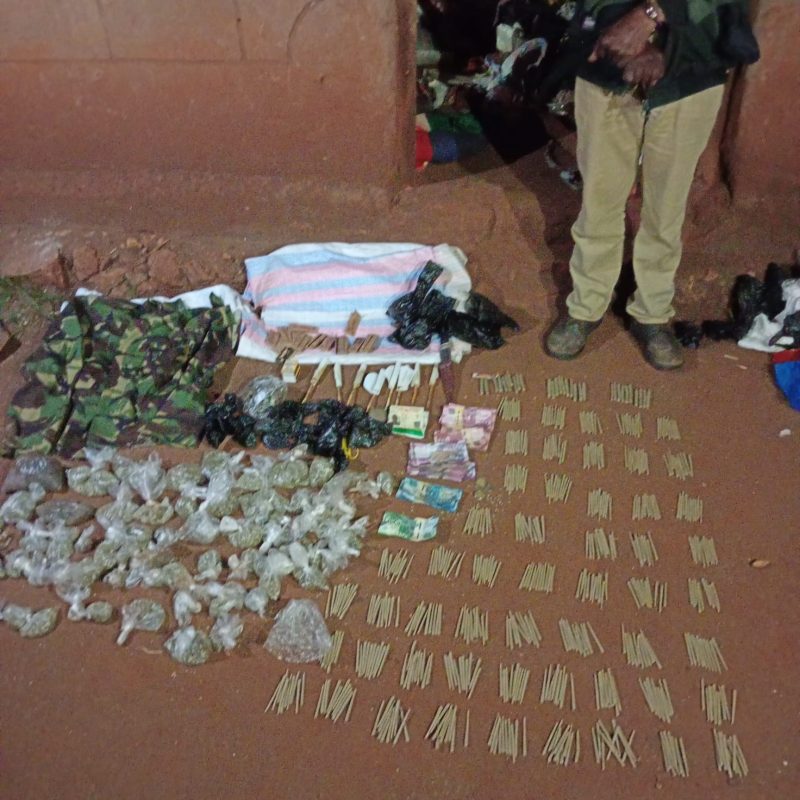 NACADA Seizes Counterfeit Alcohol, Bhang Rolls in Easter Crackdown