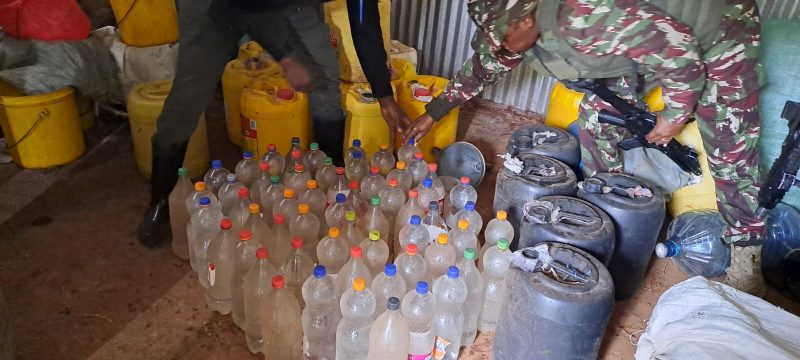 NACADA Seizes Sh4.1mn Ethanol Haul in Runda Crackdown