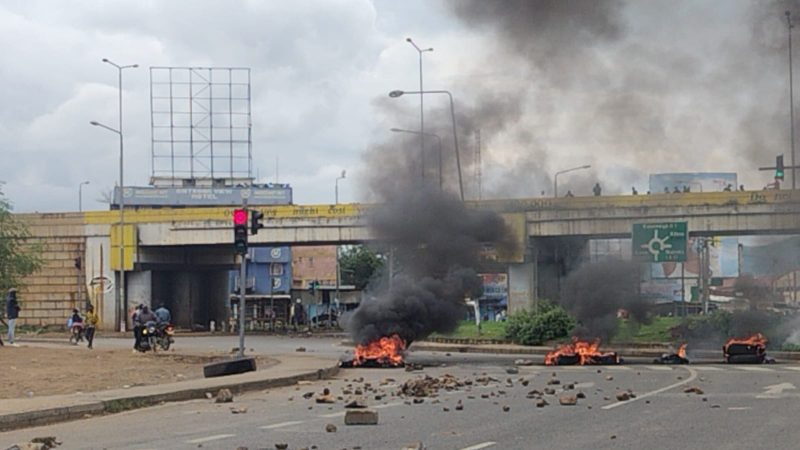 Running Battles Erupt in Kisumu as Linda Mwananchi Rally Sparks Unrest