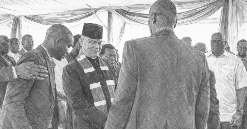 ‘Mwaura, achia Waziri!’: Government Spokesperson defies Murkomen at Kabarak burial