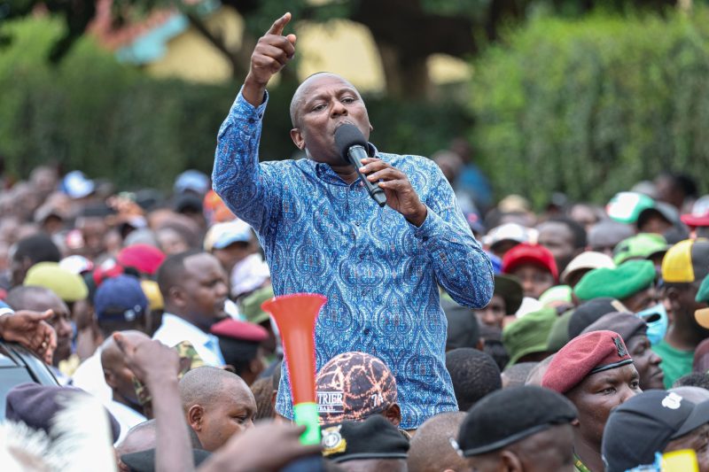 Ichung’wah Links Gachagua to Alleged Violence Plan, Demands Police Intervention