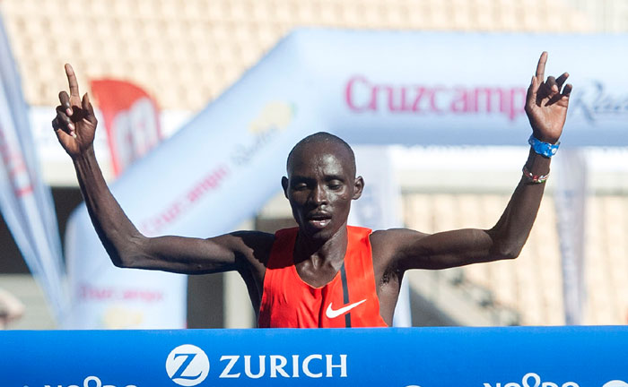 Cherono romps to Seville Marathon title