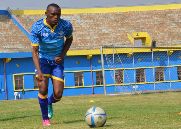 Rwandan striker, Jacques Tuyisenge. PHOTO FILE/Courtesy.