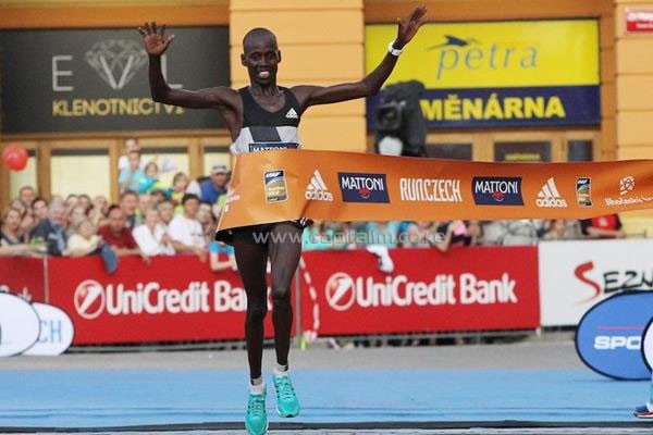 Barselius Kipyego triumphs at the Ceske Budejovice Half Marathon (RunCzech) © Copyrig
