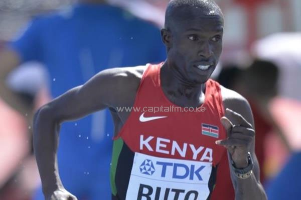 Vincent Kipyegon Ruto of Kenya in the opening round of the 3000m steeplechase at the IAAF World U20 Championships Bydgoszcz 2016.PHOTO/IAAF