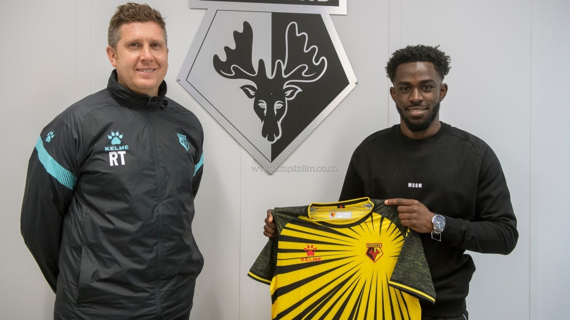 Kenyan international Ochieng joins Watford FC