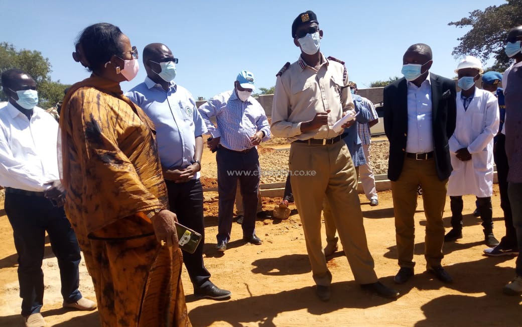 CS Amina orders contractor out of Wote Stadium over slow progress