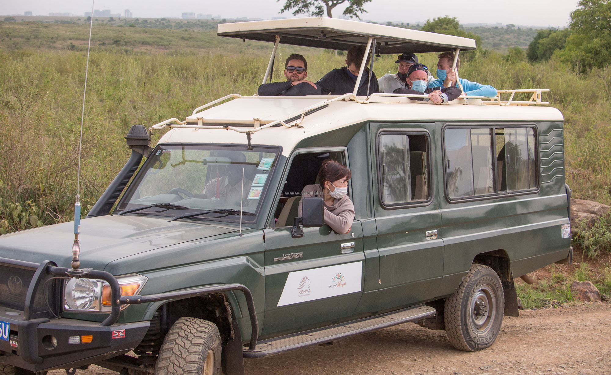 European Tour golfers treated to game drive after back to back tournaments
